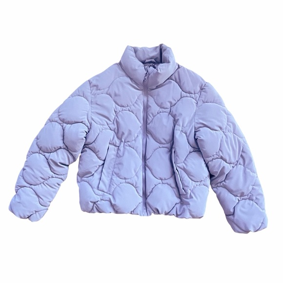 Zara Other - Zara Pale Lavender Quilted Jacket